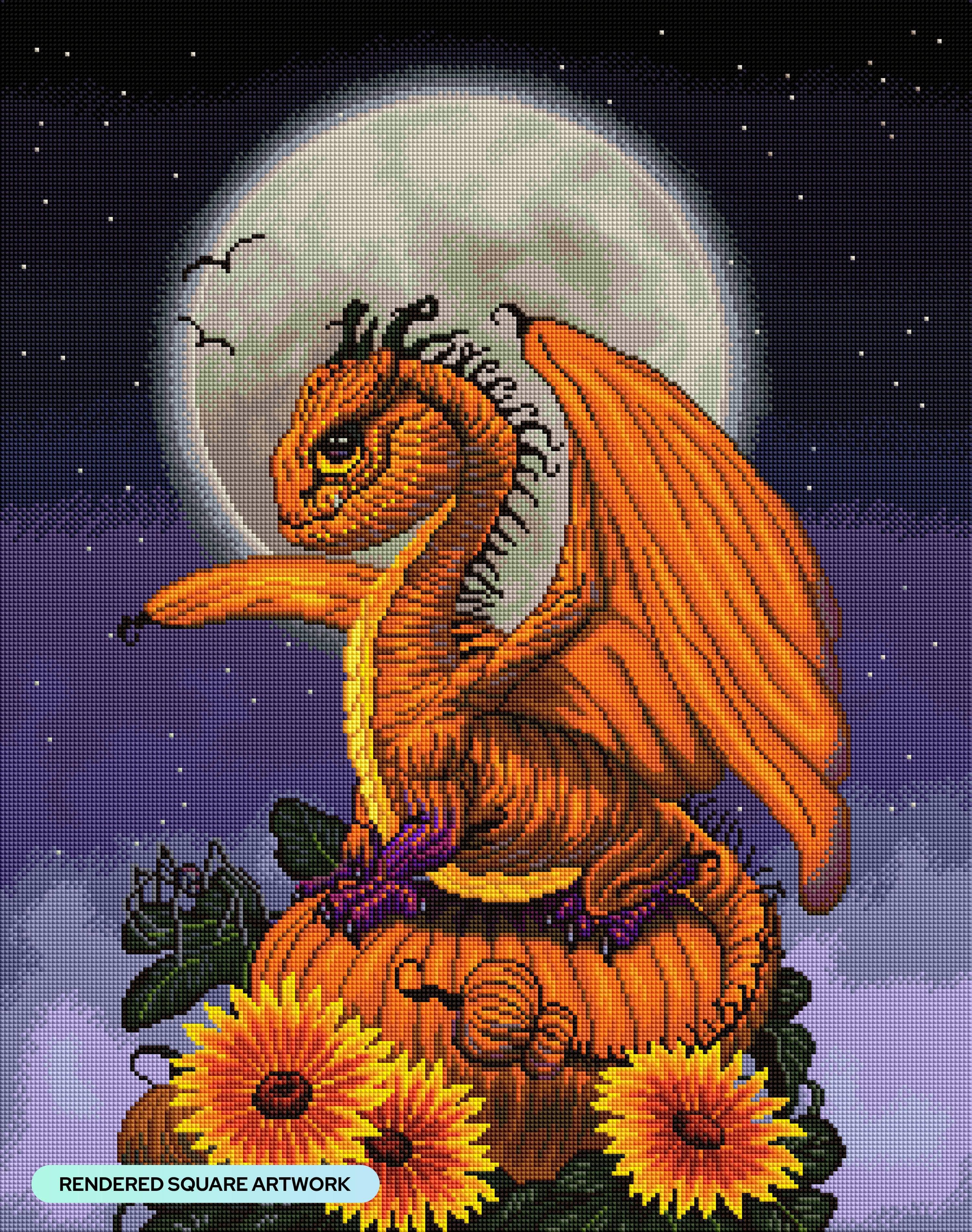 Pumpkin Dragon – Diamond Art Club