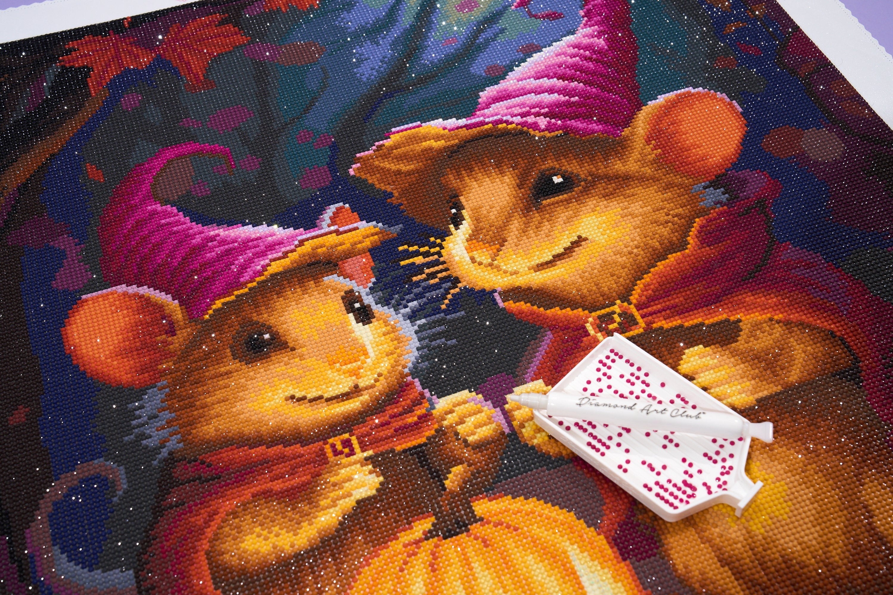 Pumpkin Lighting – Diamond Art Club