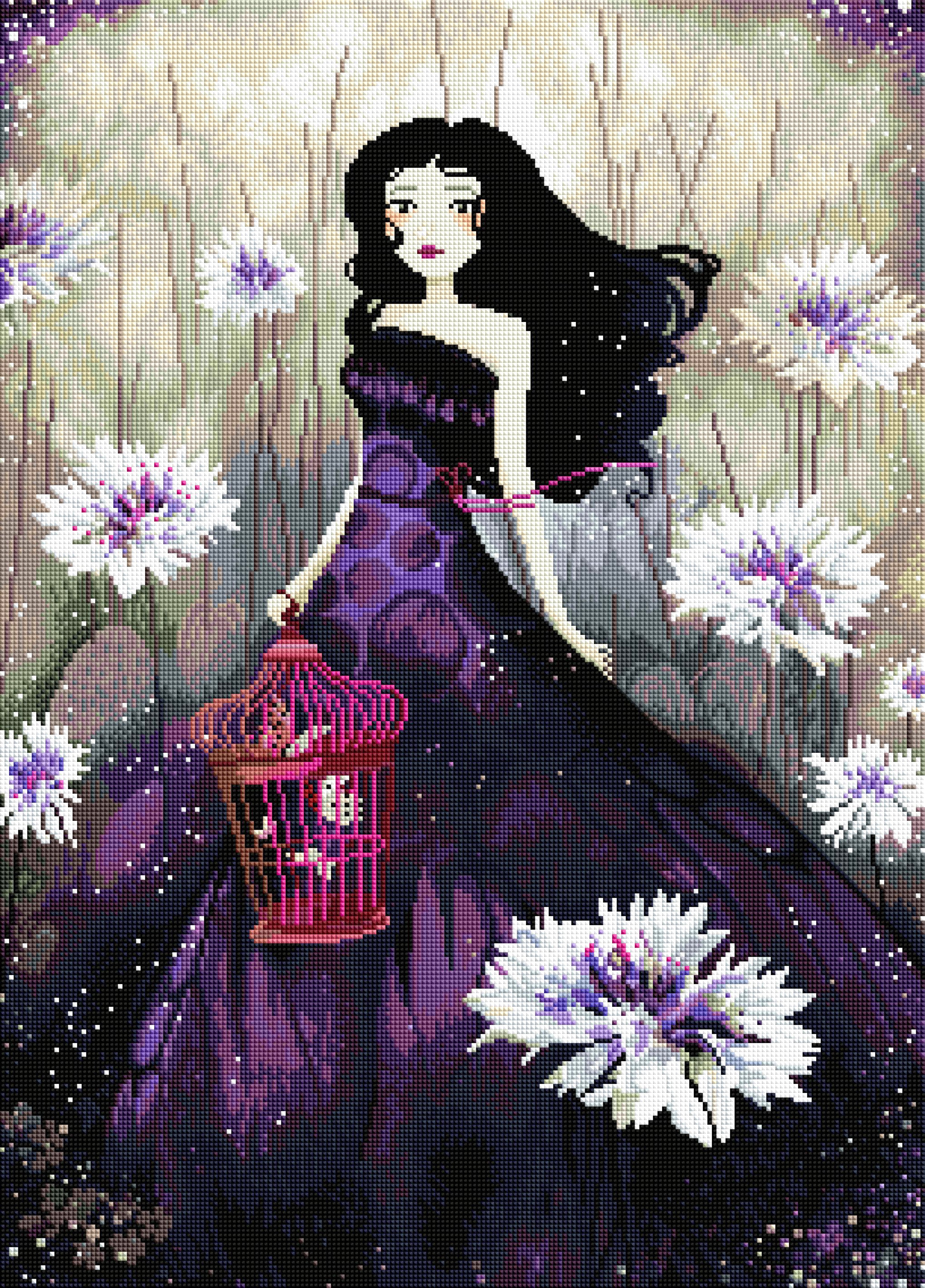 Purple Meadow – Diamond Art Club
