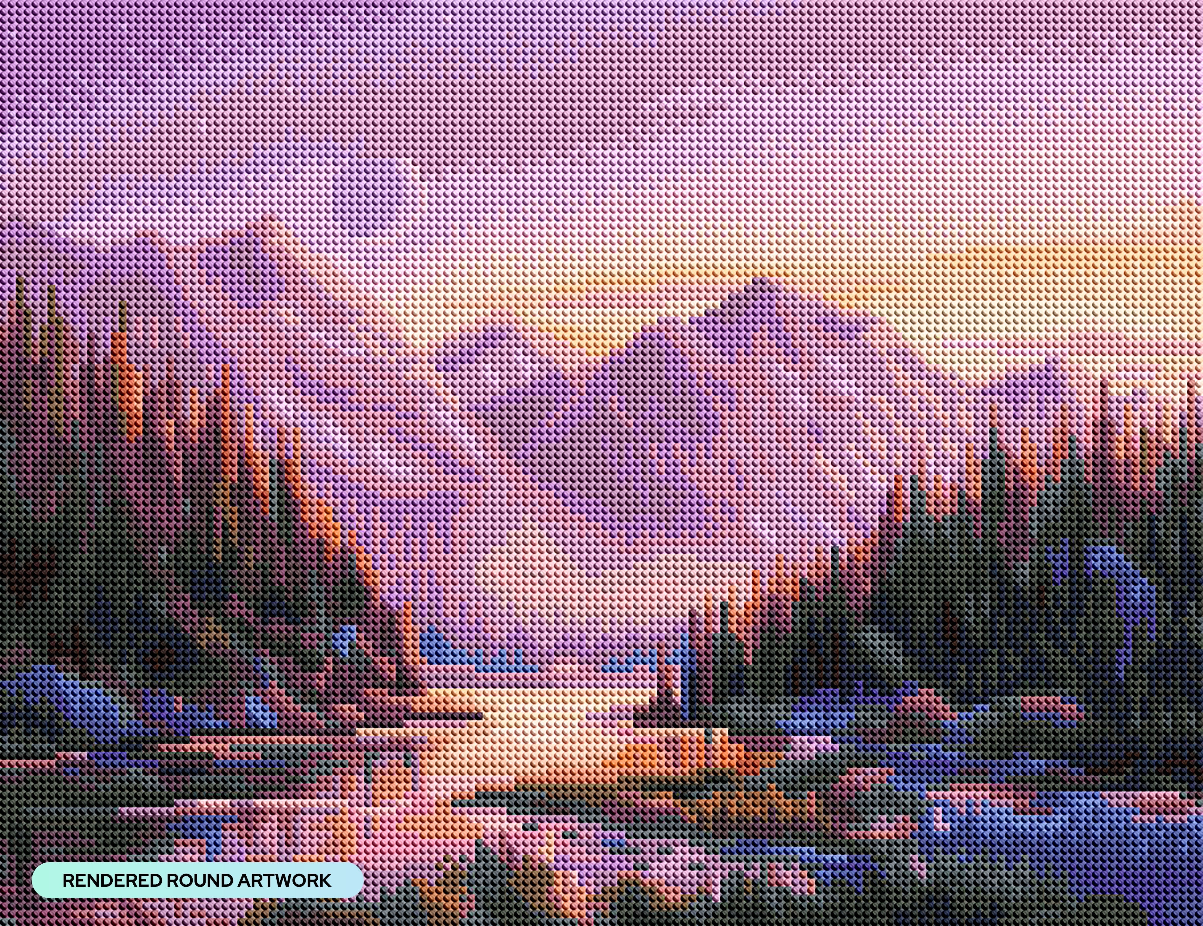 Purple Mountain Majesty – Diamond Art Club