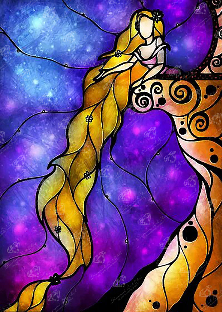 Rapunzel — 16.5″ x 23.2″ Round 42 Colors including 2 ABs 30 932