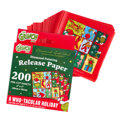 Diamond Painting Release Paper - Grinch