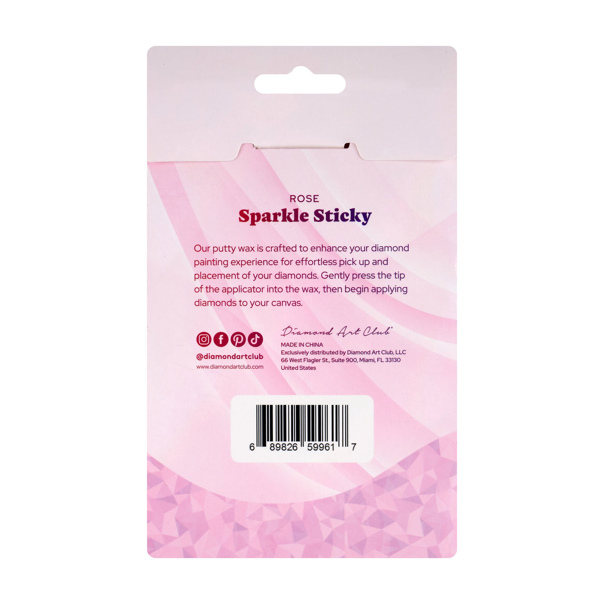 Diamond Painting Rose Putty Wax