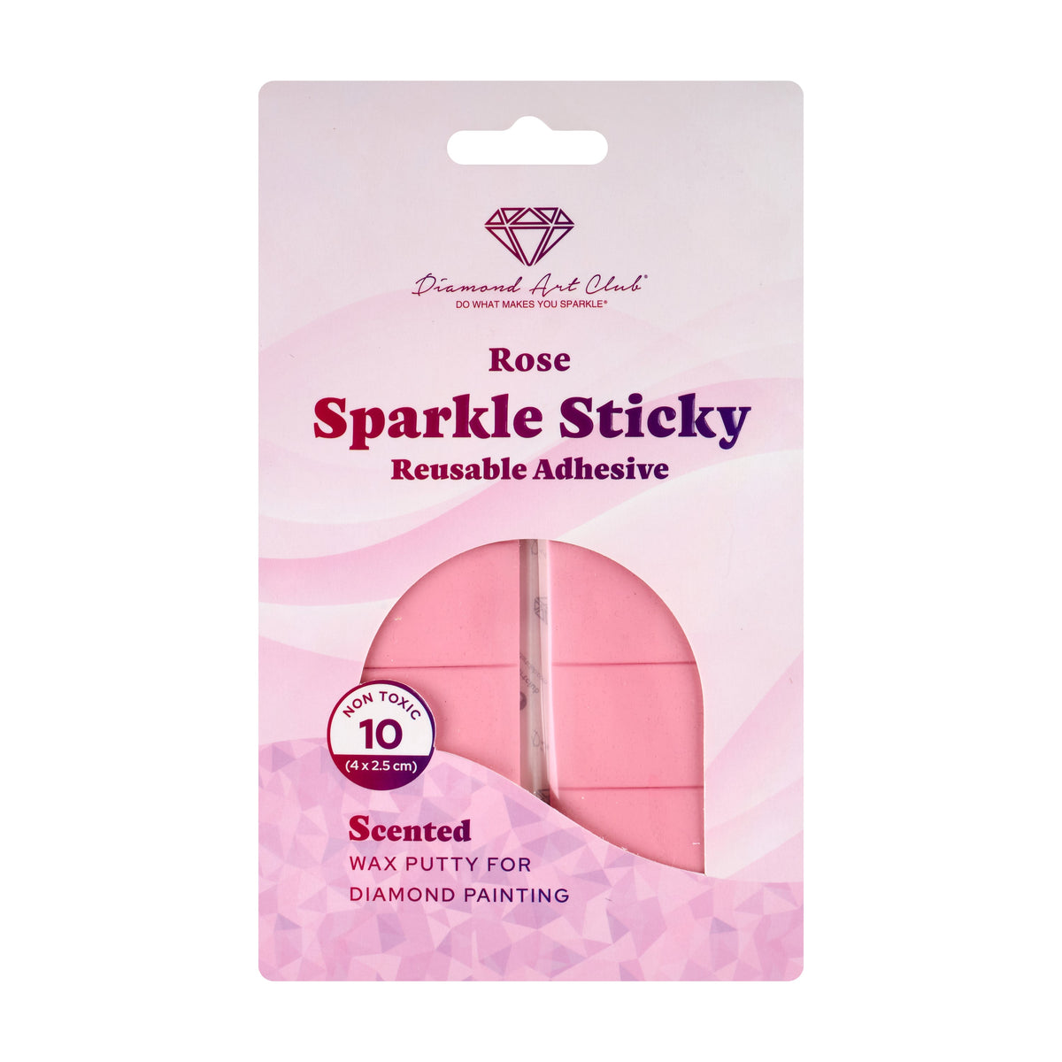 Diamond Painting Rose Putty Wax