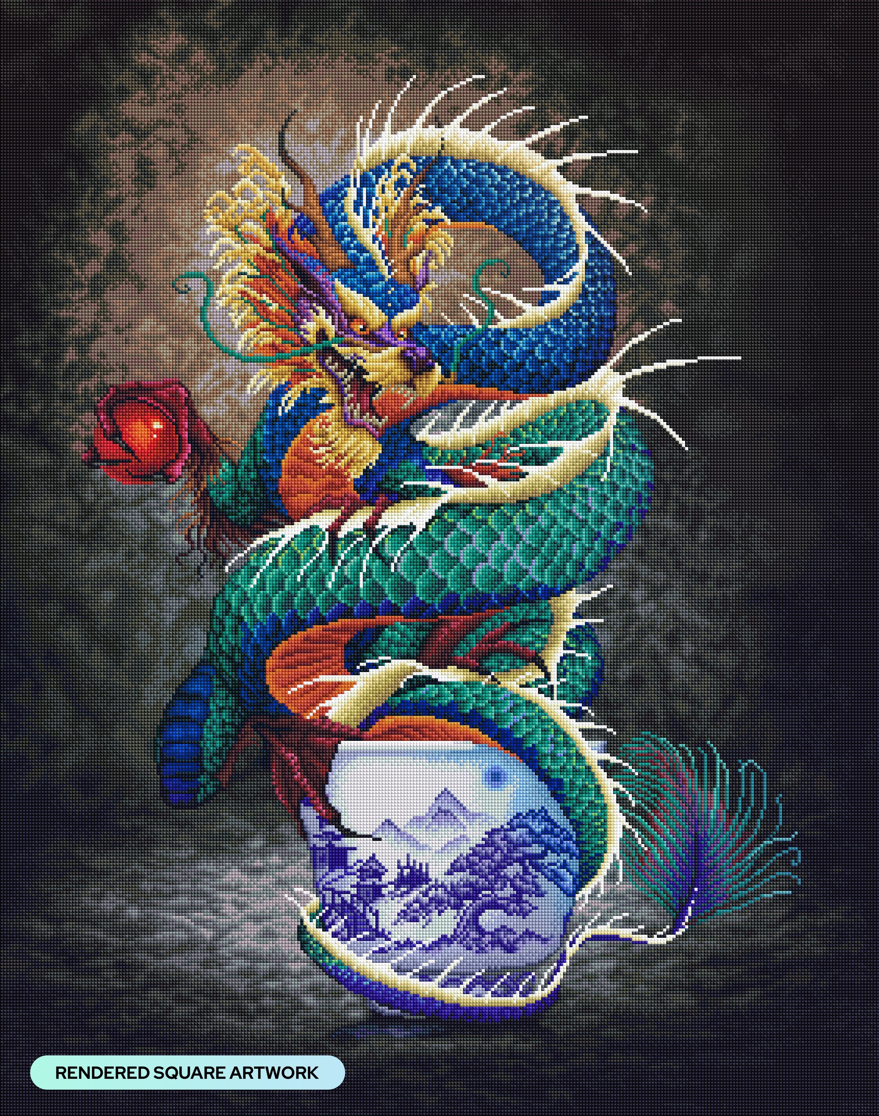 Sake Dragon – Diamond Art Club