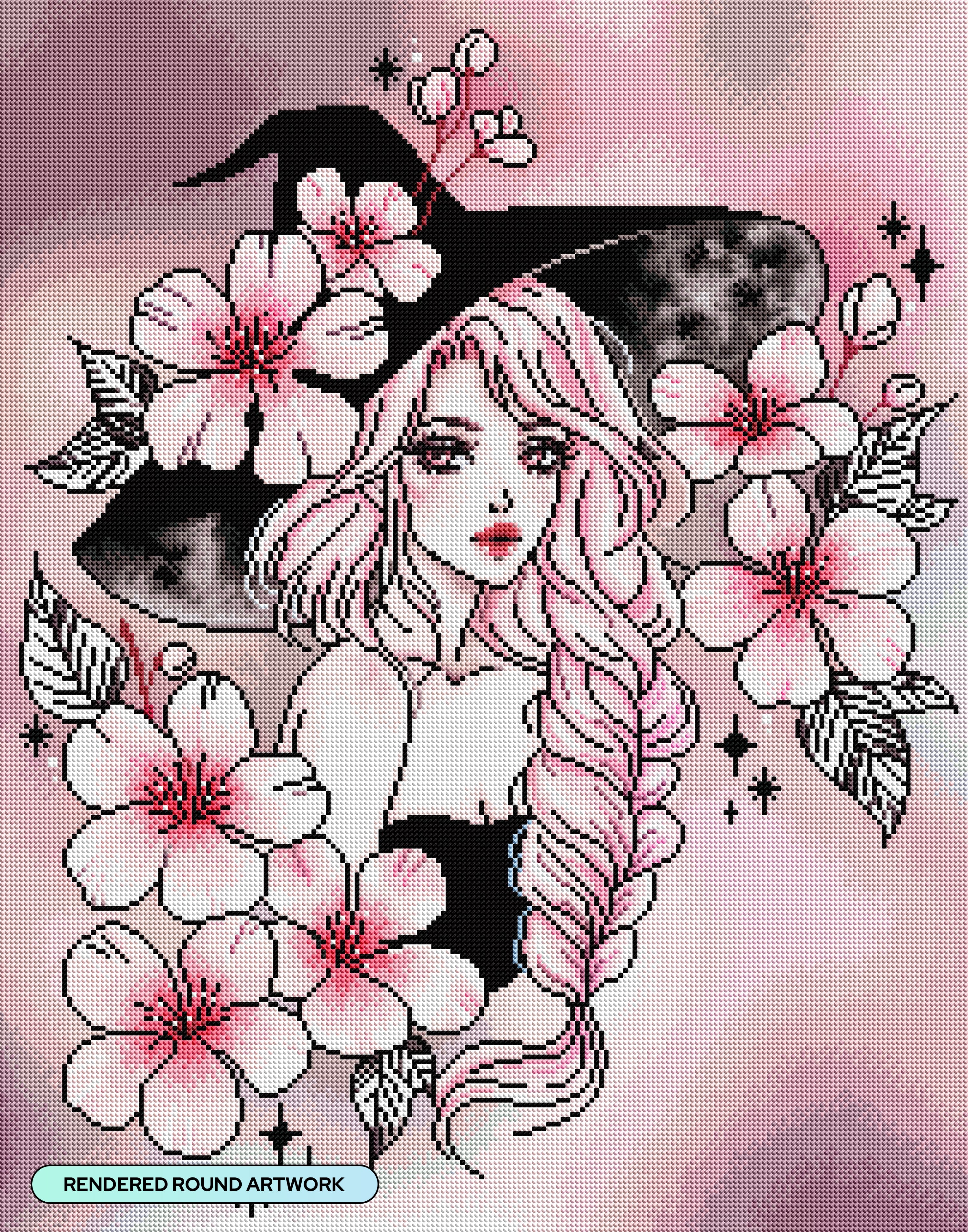 Sakura Witch – Diamond Art Club