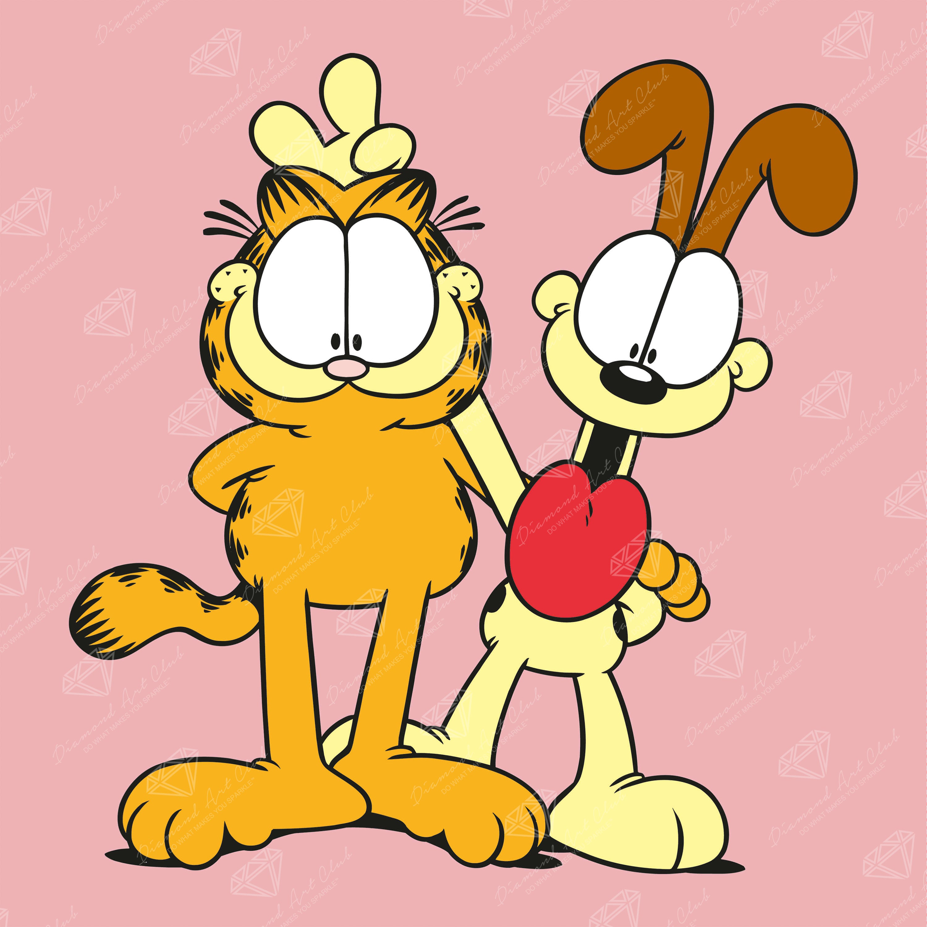 Say Cheese Garfield ダイヤモンドアート | Diamond Art Club®
