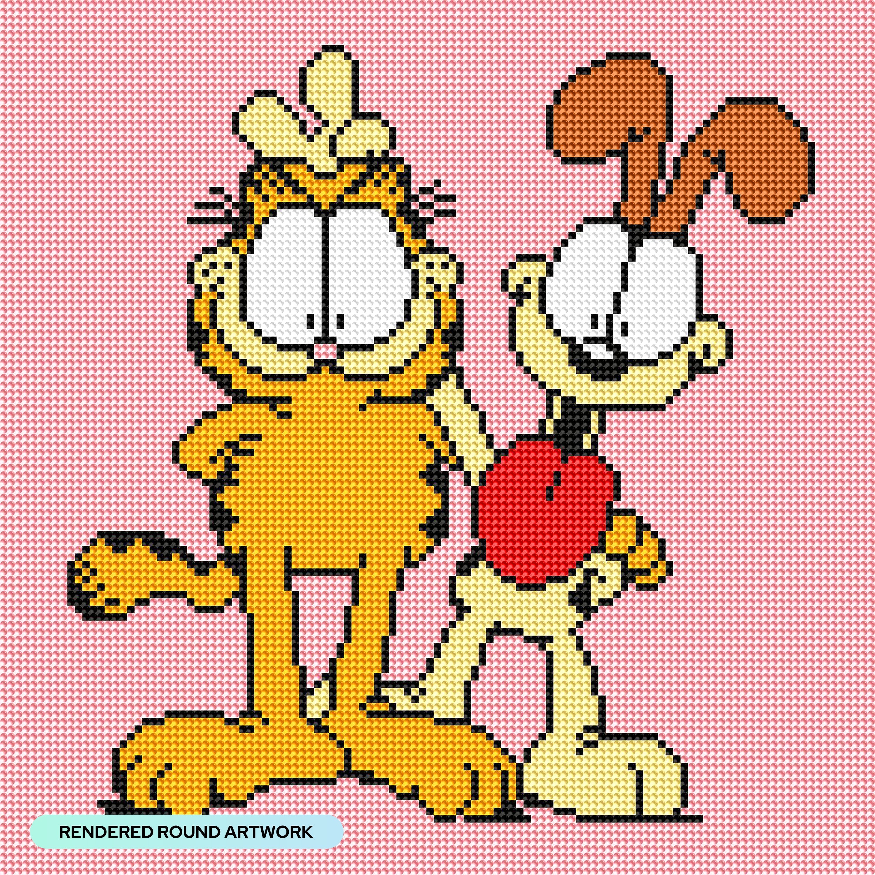 Say Cheese Garfield ダイヤモンドアート | Diamond Art Club®