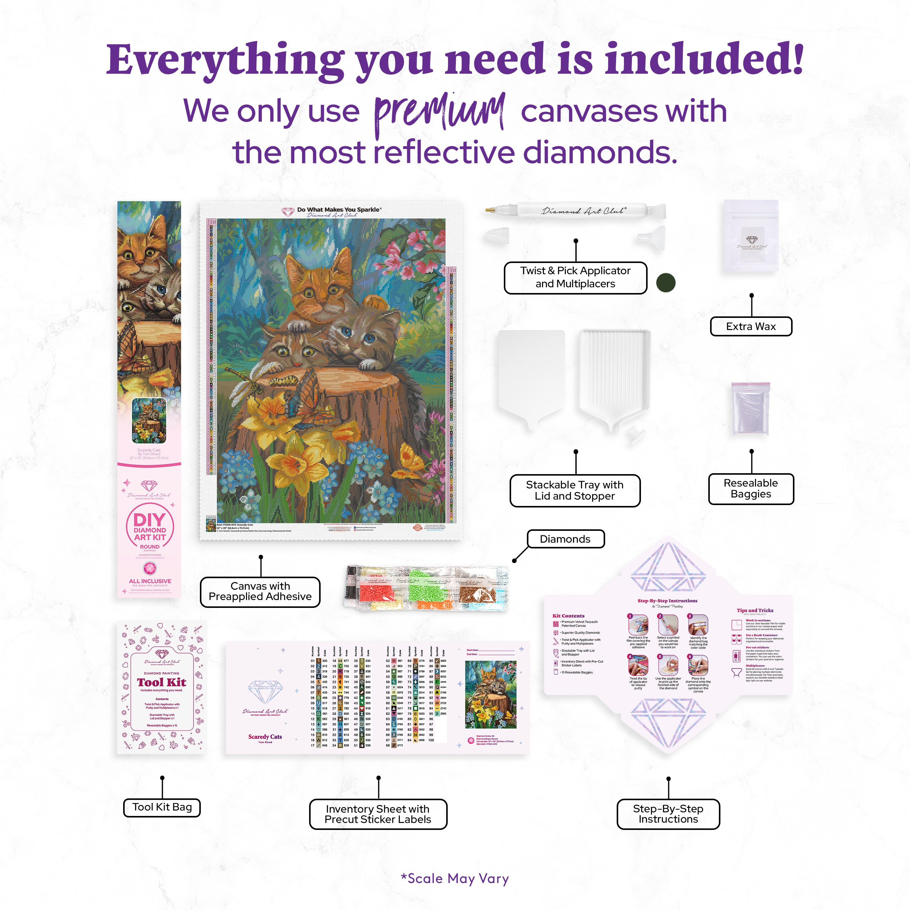 Scaredy Cats – Diamond Art Club