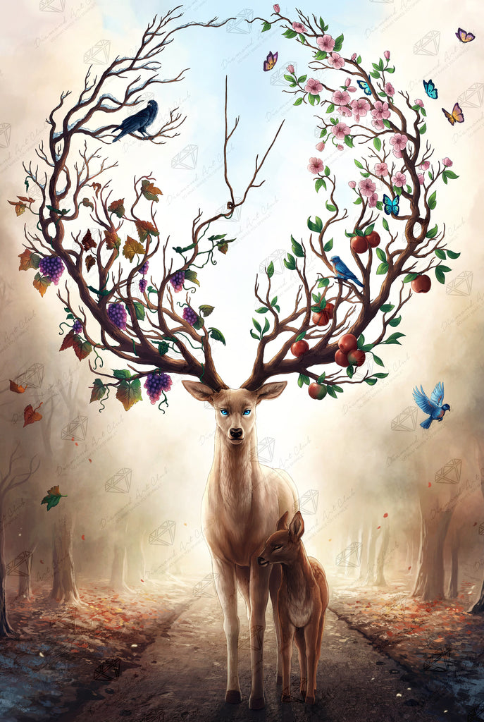 Seasons Change — 21.7" X 32.3" Square 37 Colors Including 1 AB 69 952
