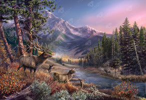 Diamond Painting September Passage 40.2" x 27.6" (101.8cm x 69.9cm) / Square with 77 Colors including 3 ABs and 3 Fairy Dust Diamonds / 114,929