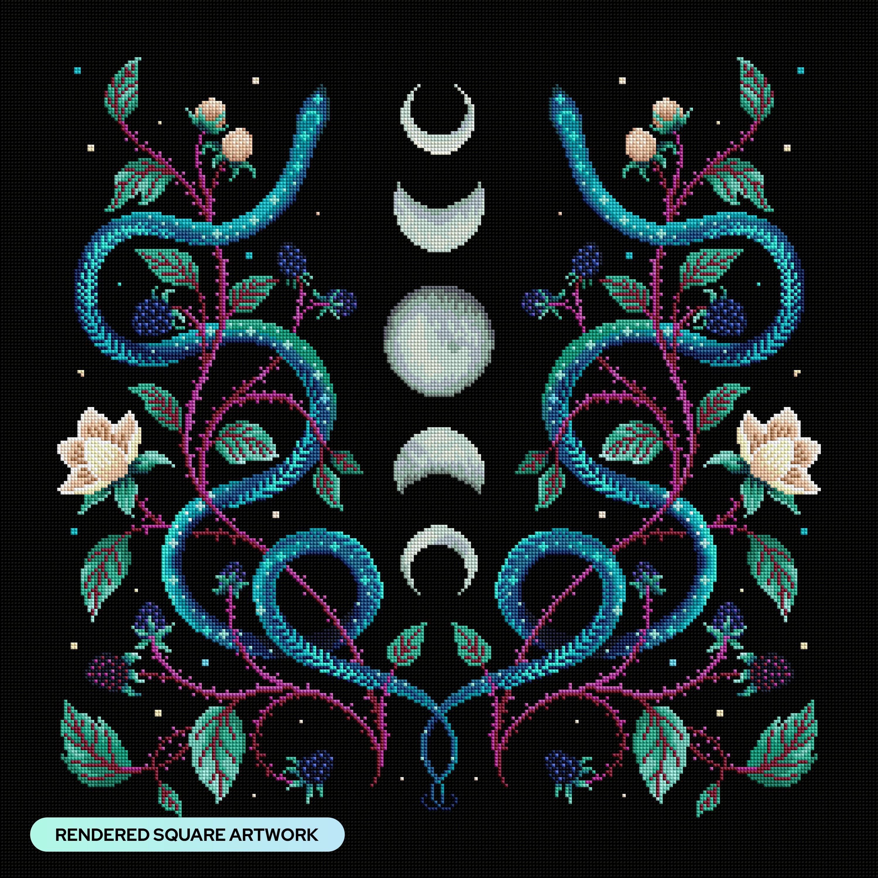 Serpent Moon – Diamond Art Club