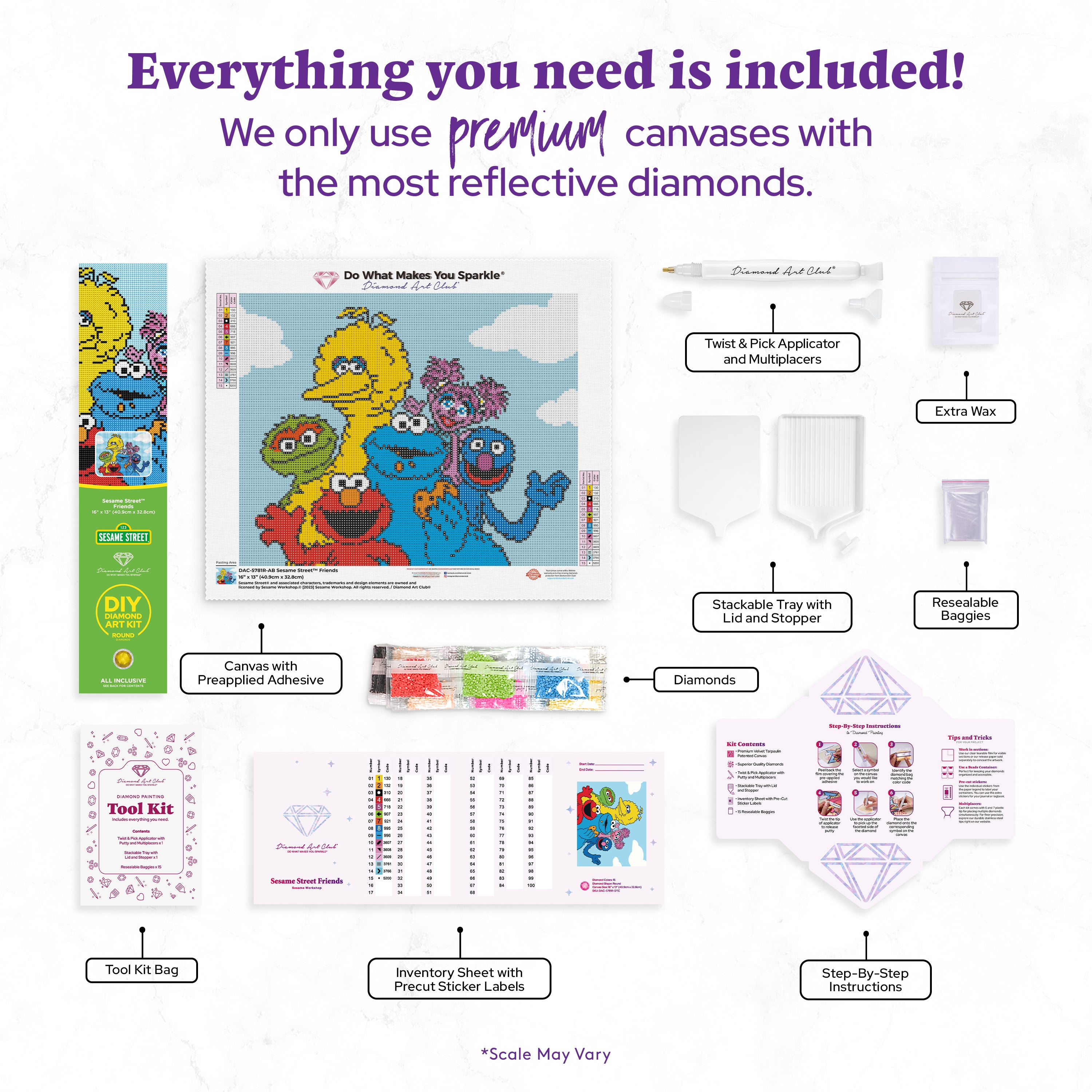 Sesame Street® Friends – Diamond Art Club