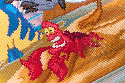 Diamond Painting She's Got Legs! 42.9" x 27.6" (108.8cm x 69.9cm) / Square with 67 Colors including 5 Fairy Dust Diamonds / 122,797