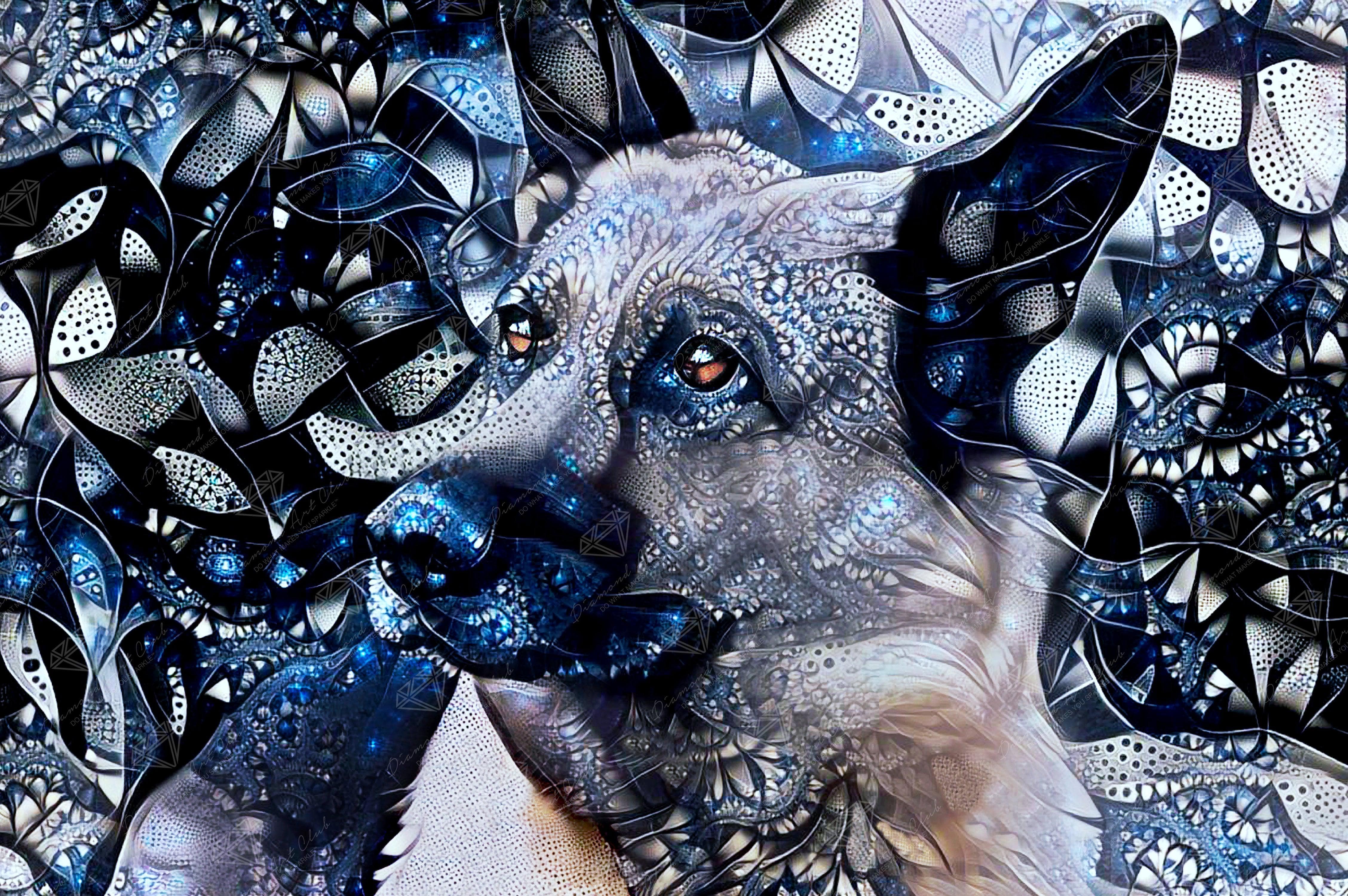 Abstract Wolf Diamond Painting Kits 20% Off Today – DIY Diamond