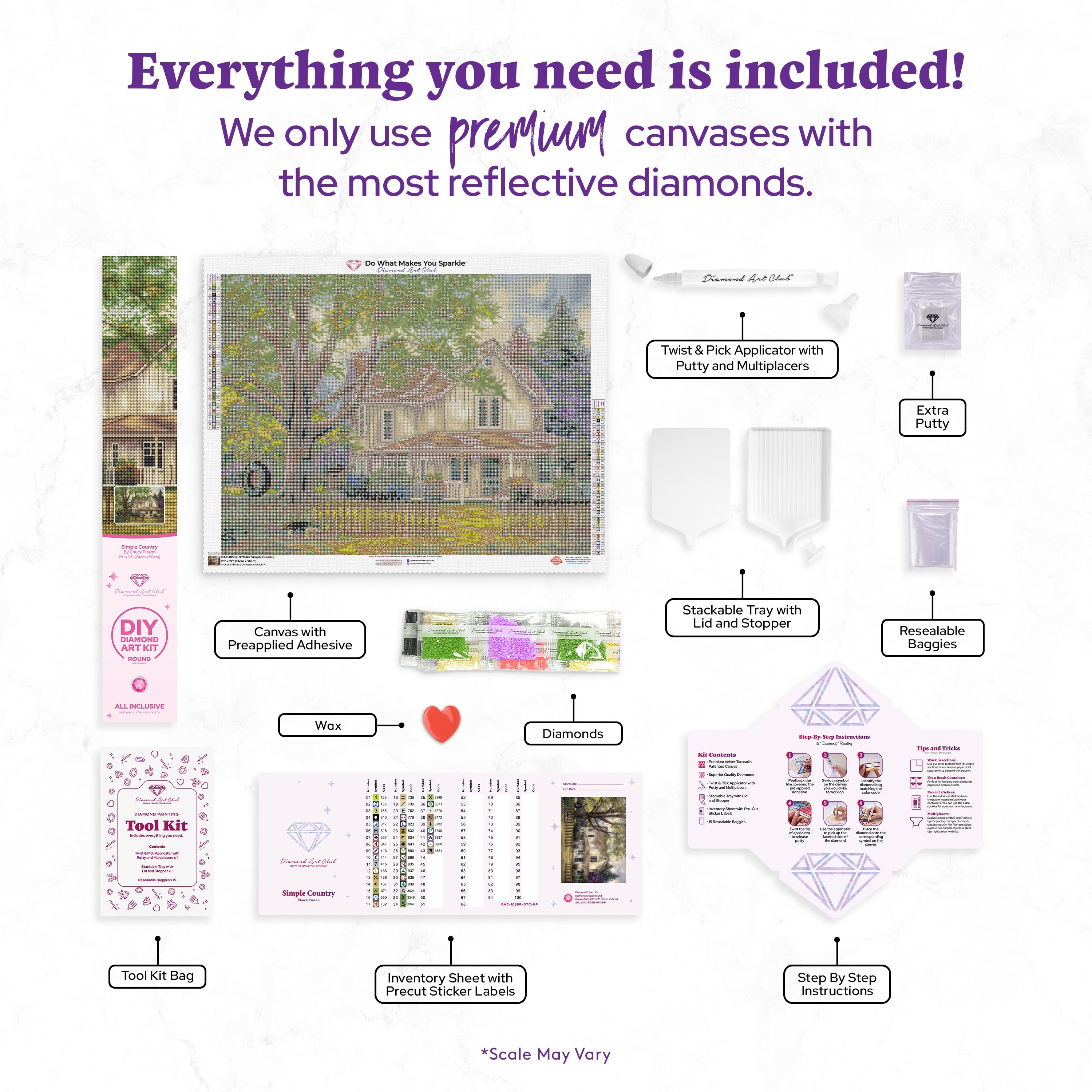 Simple Country – Diamond Art Club