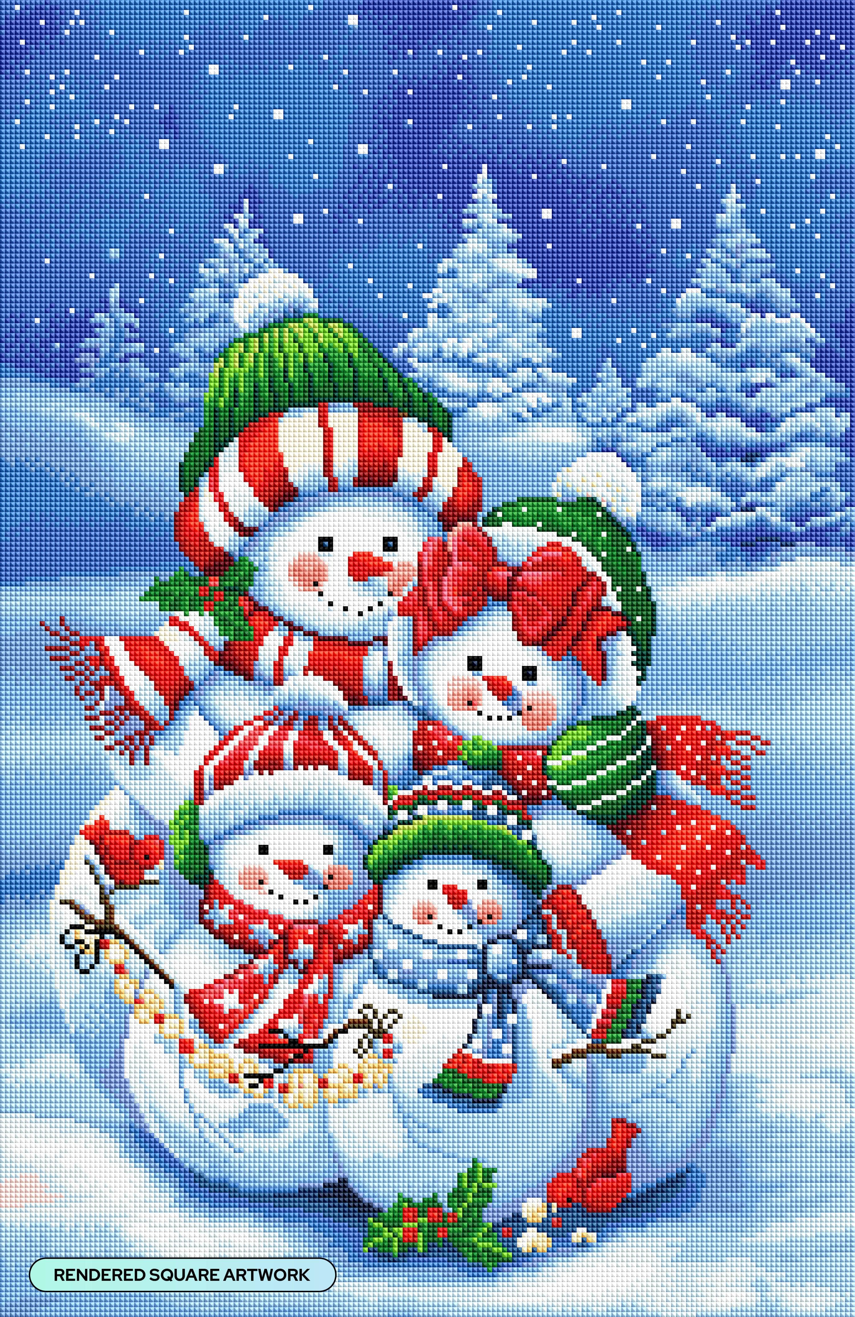 Snow Country Family – Diamond Art Club