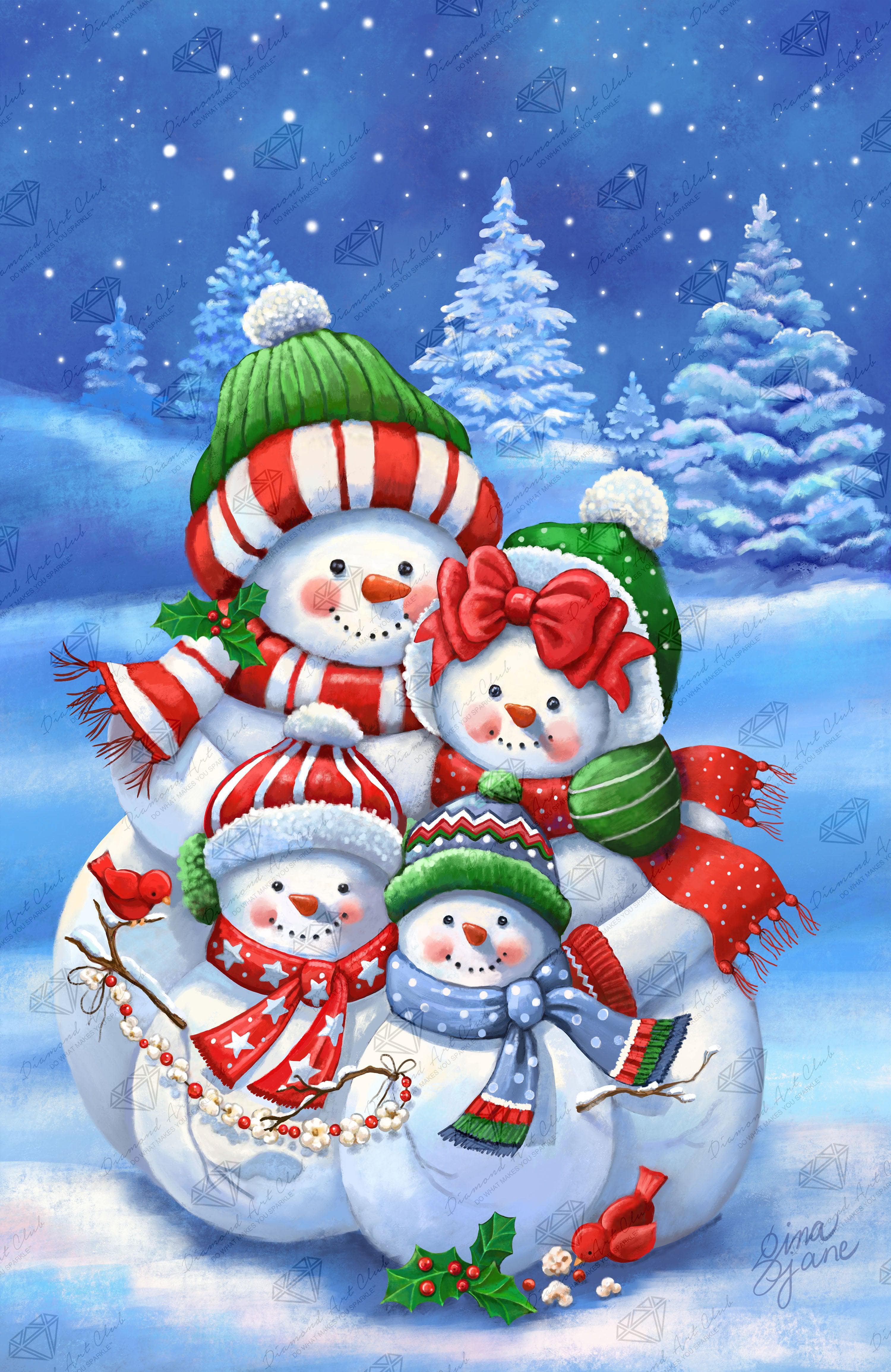 Snow Country Family – Diamond Art Club
