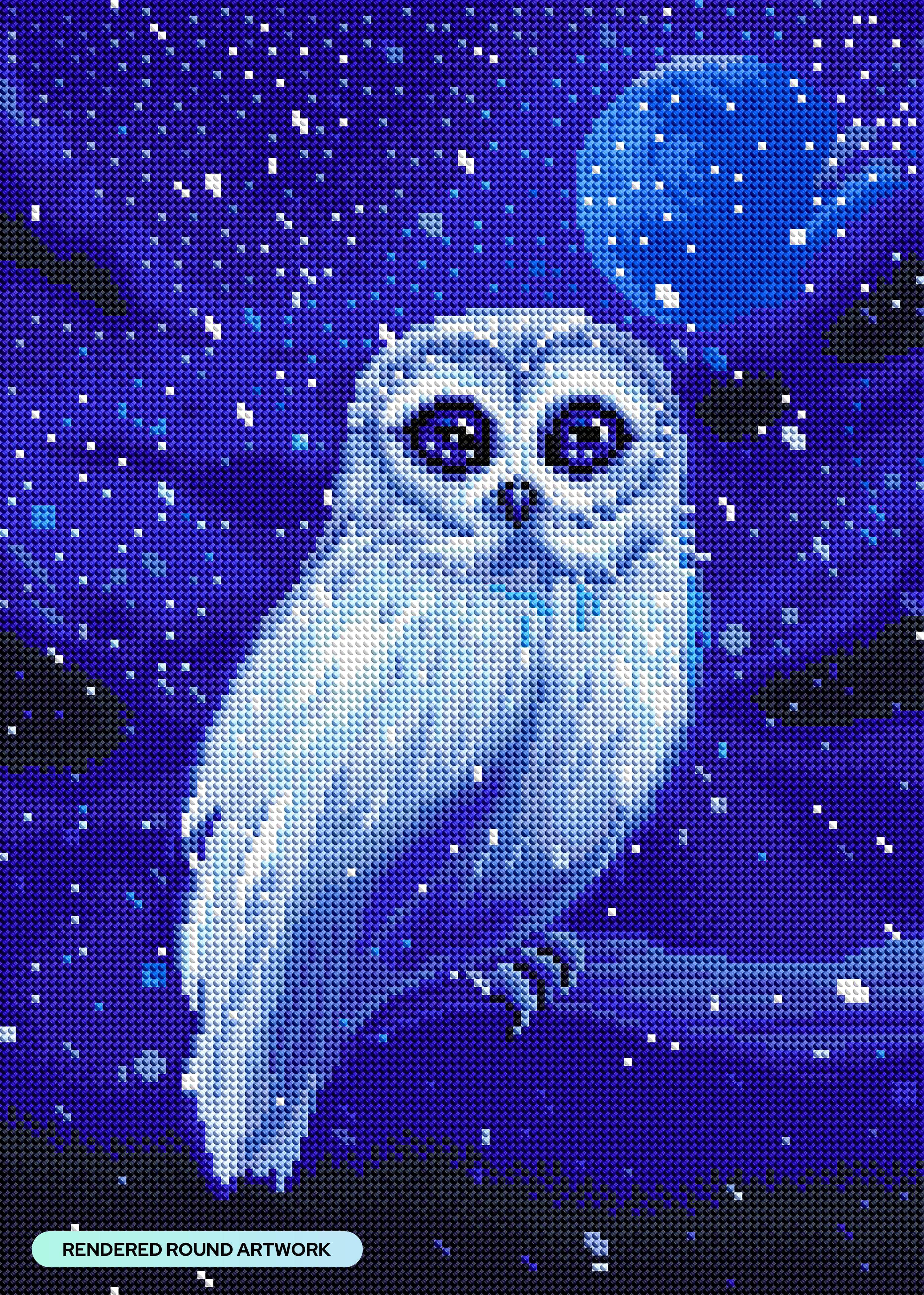 Snowy Owl – Diamond Art Club