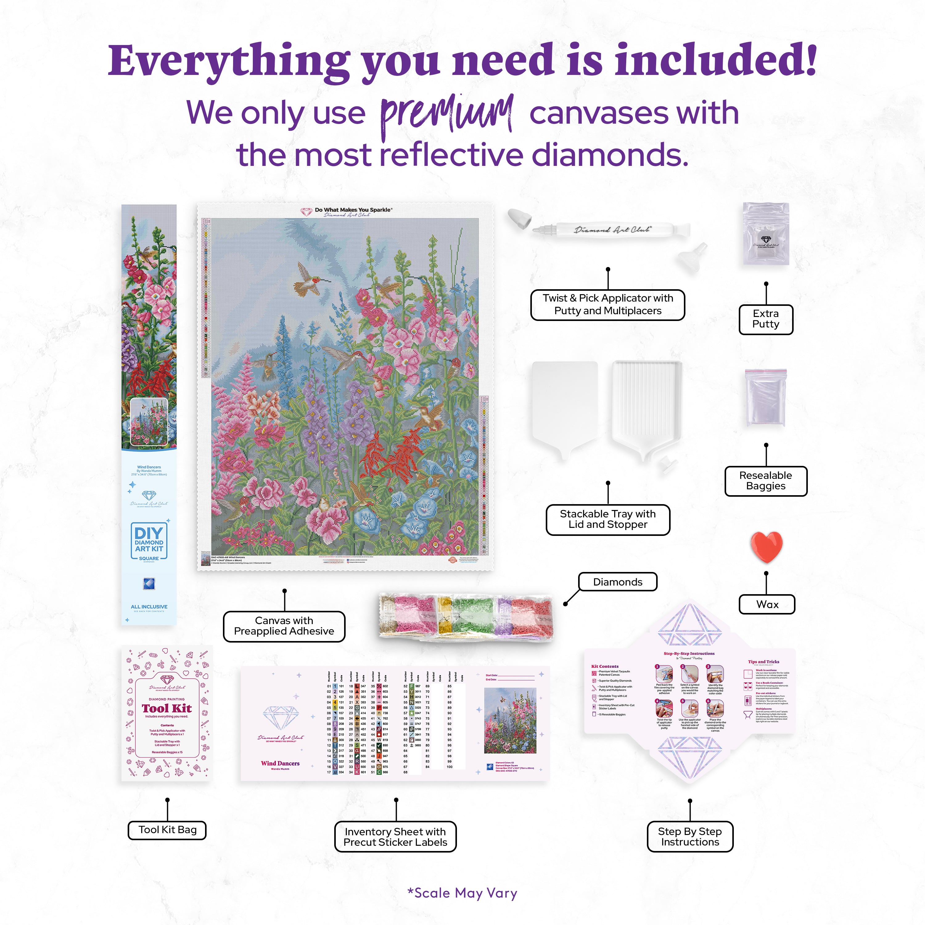 Songbird - Wind Dancers Diamond Painting Kit – Diamond Art Club