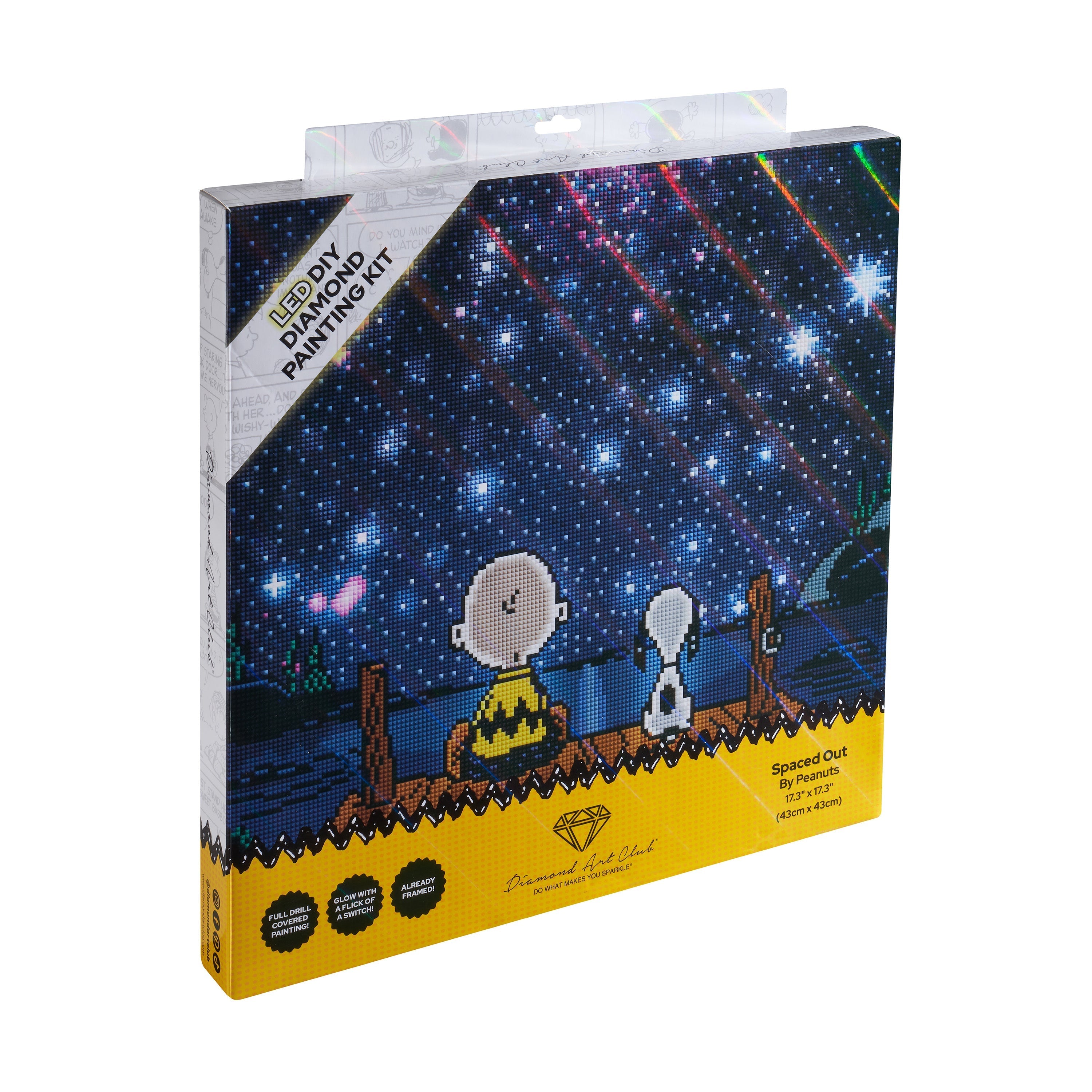 Spaced Out (Pre-Framed) – Diamond Art Club