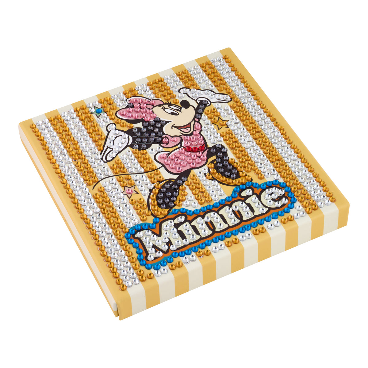 Diamond Painting Sparkle Boards - Minnie Joy 6" x 6" (15cm x 15cm) / Round with 6 Colors including 6 Iridescent Diamonds / 863