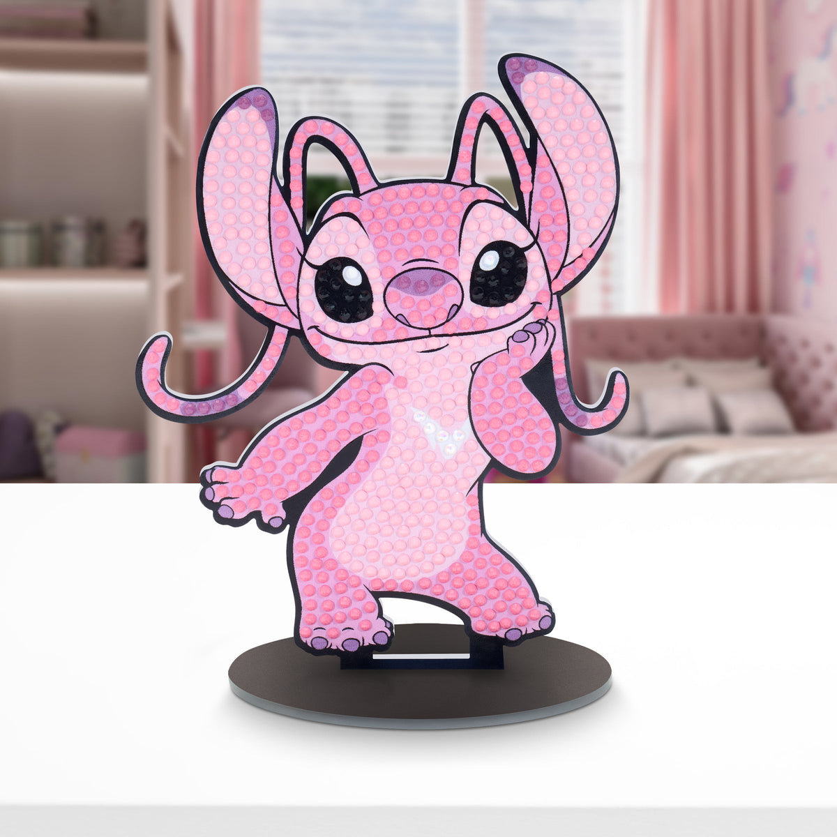 Diamond Painting Sparkle Pals™ - Angel 5.7" x 4.4" (14.5cm x 11.2cm) / Round with 5 Colors including 1 AB / 552