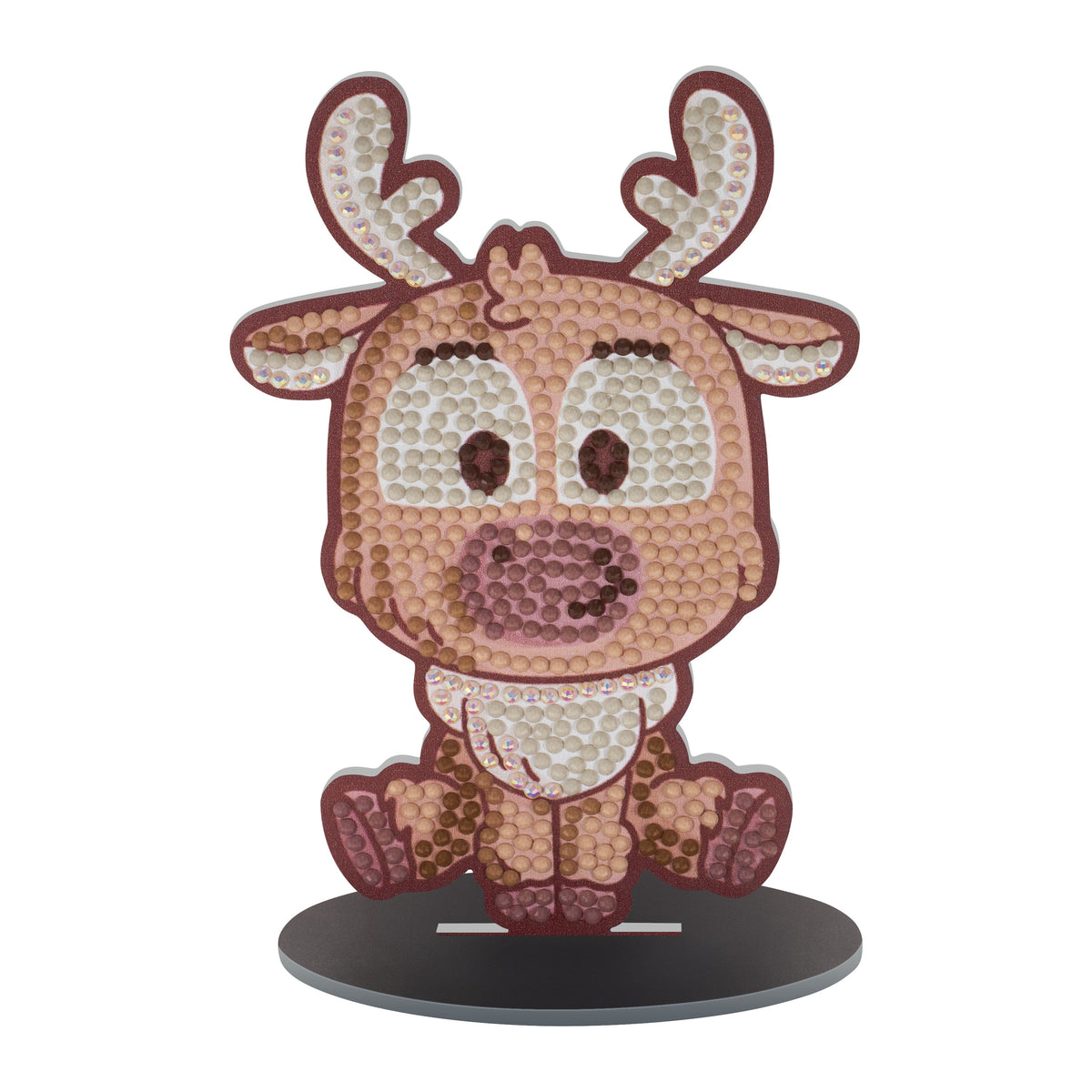 Diamond Painting Sparkle Pals™ - Chibi Sven 5.6" x 3.7" (14.4cm x 9.6cm) / Round with 8 Colors including 1 AB / 591