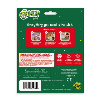 Diamond Painting Sparkle Pals™ - Cindy & Max's Christmas Magic 3.2" x 5.5" (8.3cm x 14.1cm) / Round with 7 Colors including 1 AB and 3 Fairy Dust Diamonds / 420