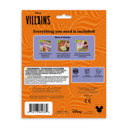 Diamond Painting Sparkle Pals™ - Cruella's Chaos 3.7" x 5.9" (9.4cm x 15cm) / Round with 12 Colors including 1 AB and 3 Fairy Dust Diamonds / 525