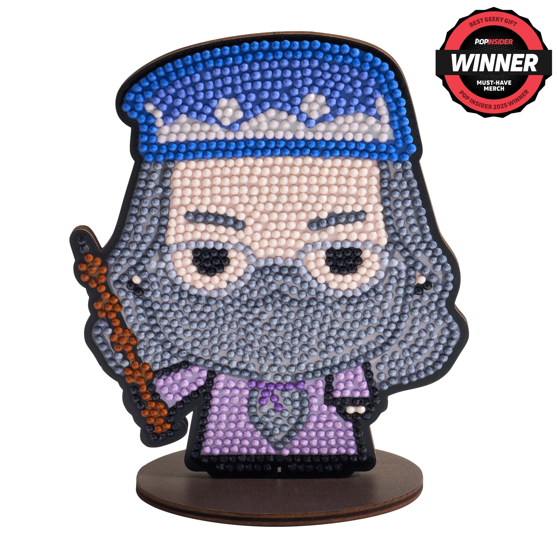 Diamond Painting Sparkle Pals™ - Dumbledore 4.7" x 5.7" (12cm x 14.6cm) / Round with 11 Colors including 4 Fairy Dust Diamonds / 1,406
