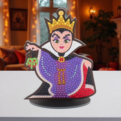 Diamond Painting Sparkle Pals™ - Evil Queen's Poison 4.2" x 5.5" (10.7cm x 14cm) / Round with 16 Colors including 1 AB and 1 Electro Diamond and 5 Fairy Dust Diamonds / 581