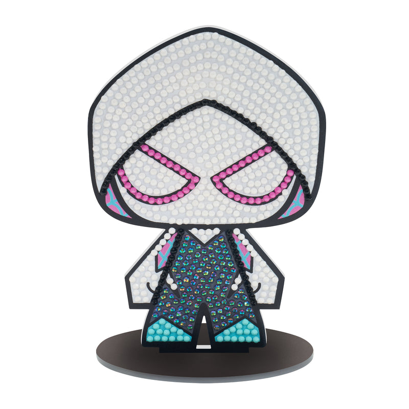 Diamond Painting Sparkle Pals™ - Gwen 14.3x9.2cm / Round with 6 Colors Including 2 Fairy Dust Diamonds / 749