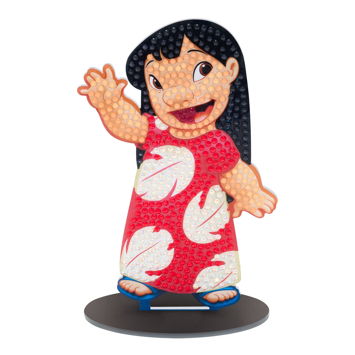 Diamond Painting Sparkle Pals™ - Lilo™ 5.7" x 3.6" (14.5cm x 9.3cm) / Round with 6 Colors including 1 AB and 1 Fairy Dust Diamond / 511