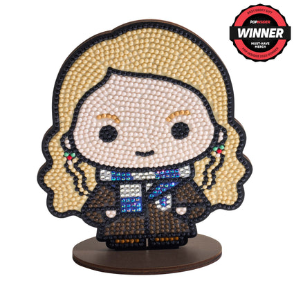 Diamond Painting Sparkle Pals™ - Luna 4.9" x 5.7" (12.5cm x 14.5cm) / Round with 10 Colors including 1 AB, 2 Fairy Dust Diamonds and 1 Iridescent Diamond / 1,392