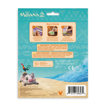 Diamond Painting Sparkle Pals™ - Maui 4.3" x 5.8" (10.8cm x 14.8cm) / Round with 8 Colors including 5 Fairy Dust Diamonds / 670
