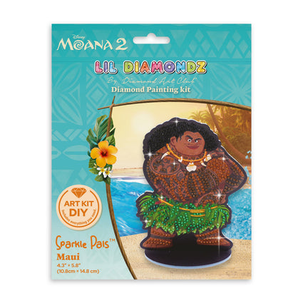 Diamond Painting Sparkle Pals™ - Maui 4.3" x 5.8" (10.8cm x 14.8cm) / Round with 8 Colors including 5 Fairy Dust Diamonds / 670
