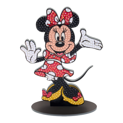 Diamond Painting Sparkle Pals™ - Minnie Mouse™ 5.6" x 4.2" (14.3cm x 10.7cm) / Round with 5 Colors including 1 AB and 2 Fairy Dust Diamonds / 574