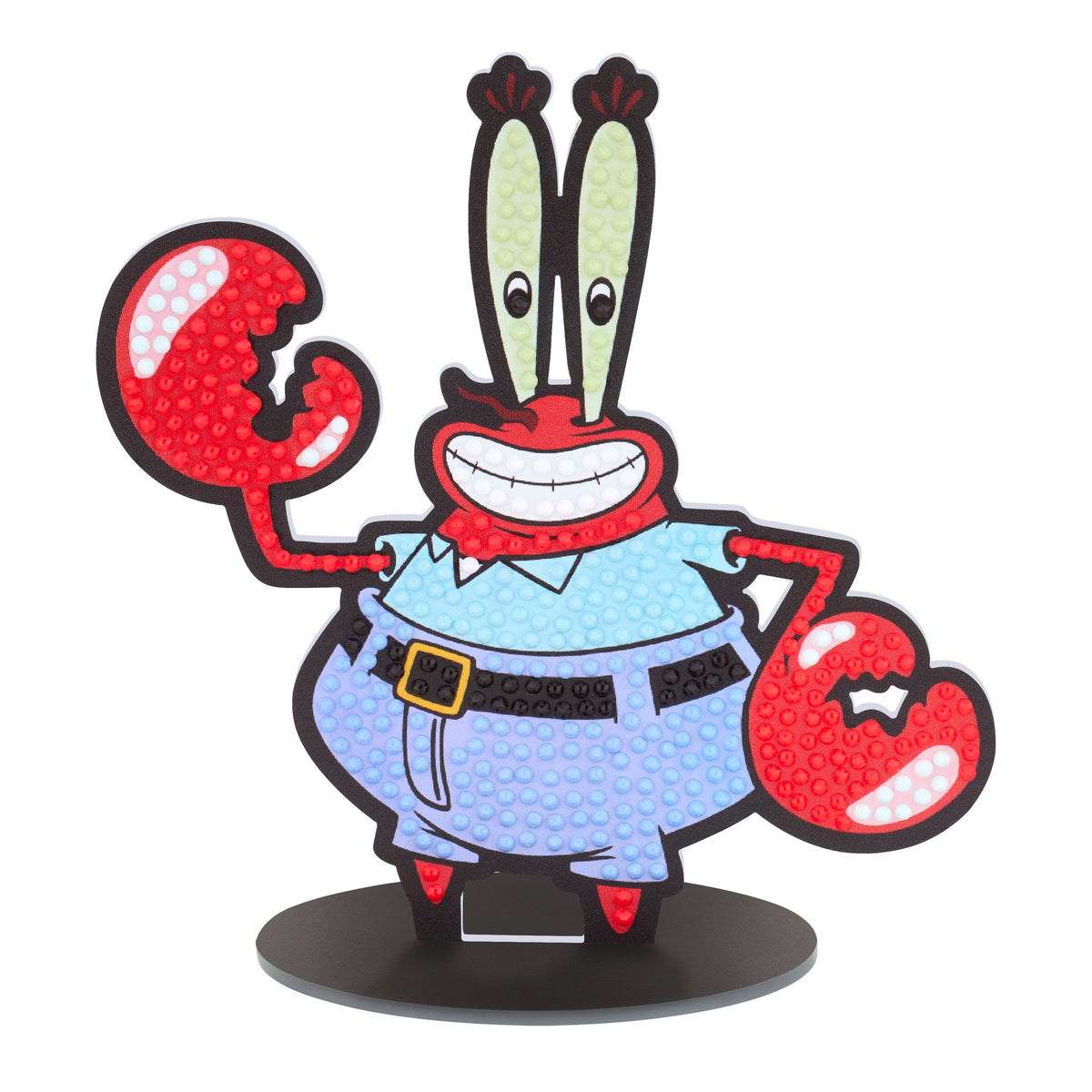 Diamond Painting Sparkle Pals™ - Money Claws Krabs 5.4" x 5.6" (13.9cm x 14.3cm) / Round with 7 Colors / 424