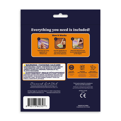 Diamond Painting Sparkle Pals™ - Nap-o-Lantern 5.3" x 5.5" (13.6cm x 14cm) / Round with 7 Colors including 1 AB and 2 Fairy Dust Diamonds / 650