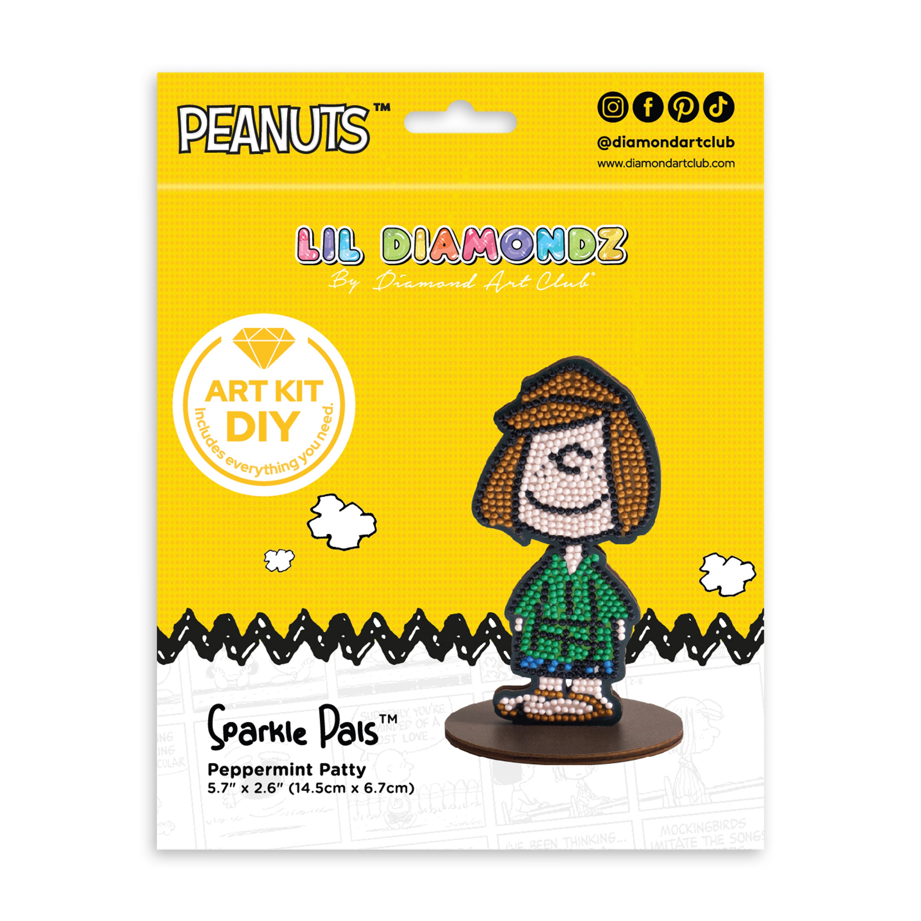 Sparkle Pals™ - Peppermint Patty – Diamond Art Club