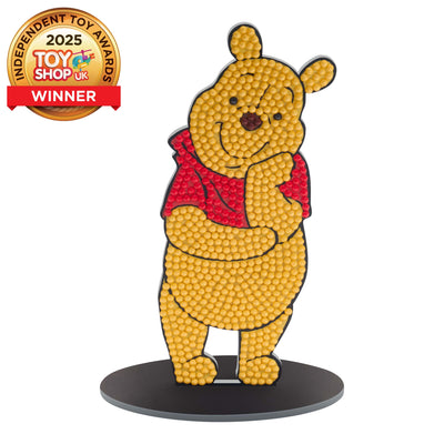 Diamond Painting Sparkle Pals™ - Pooh™ 5.7" x 2.3" (14.5cm x 6cm) / Round with 4 Colors including 2 Fairy Dust Diamonds / 670