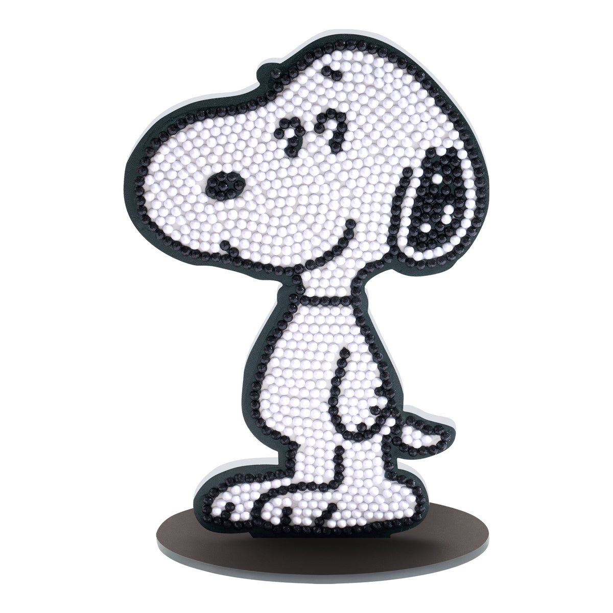 Diamond Painting Sparkle Pals™️ - Snoopy 5.7" x 3.7" (14.5cm x 9.5cm) / Round with 2 Colors including 1 Fairy Dust Diamond / 961