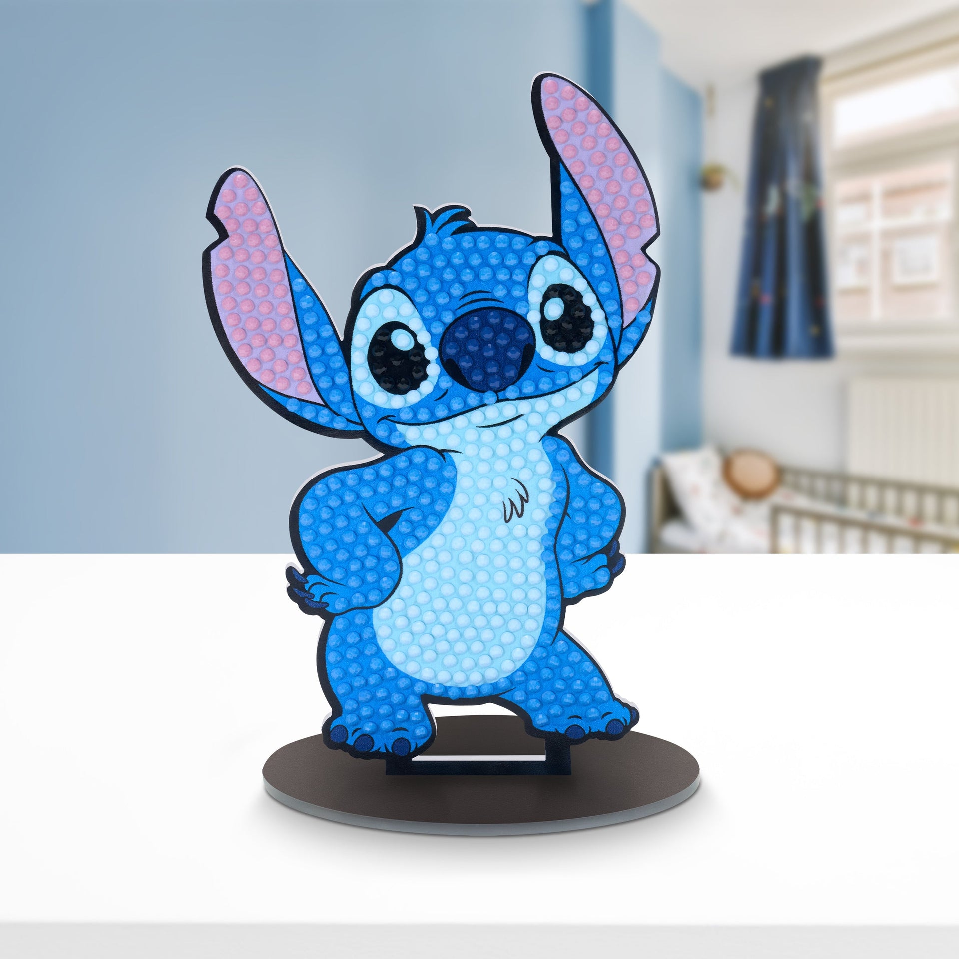 Diamond Painting Sparkle Pals™ - Stitch™ 5.7" x 3.5" (14.5cm x 9cm) / Round with 5 Colors including 1 Fairy Dust Diamond / 497