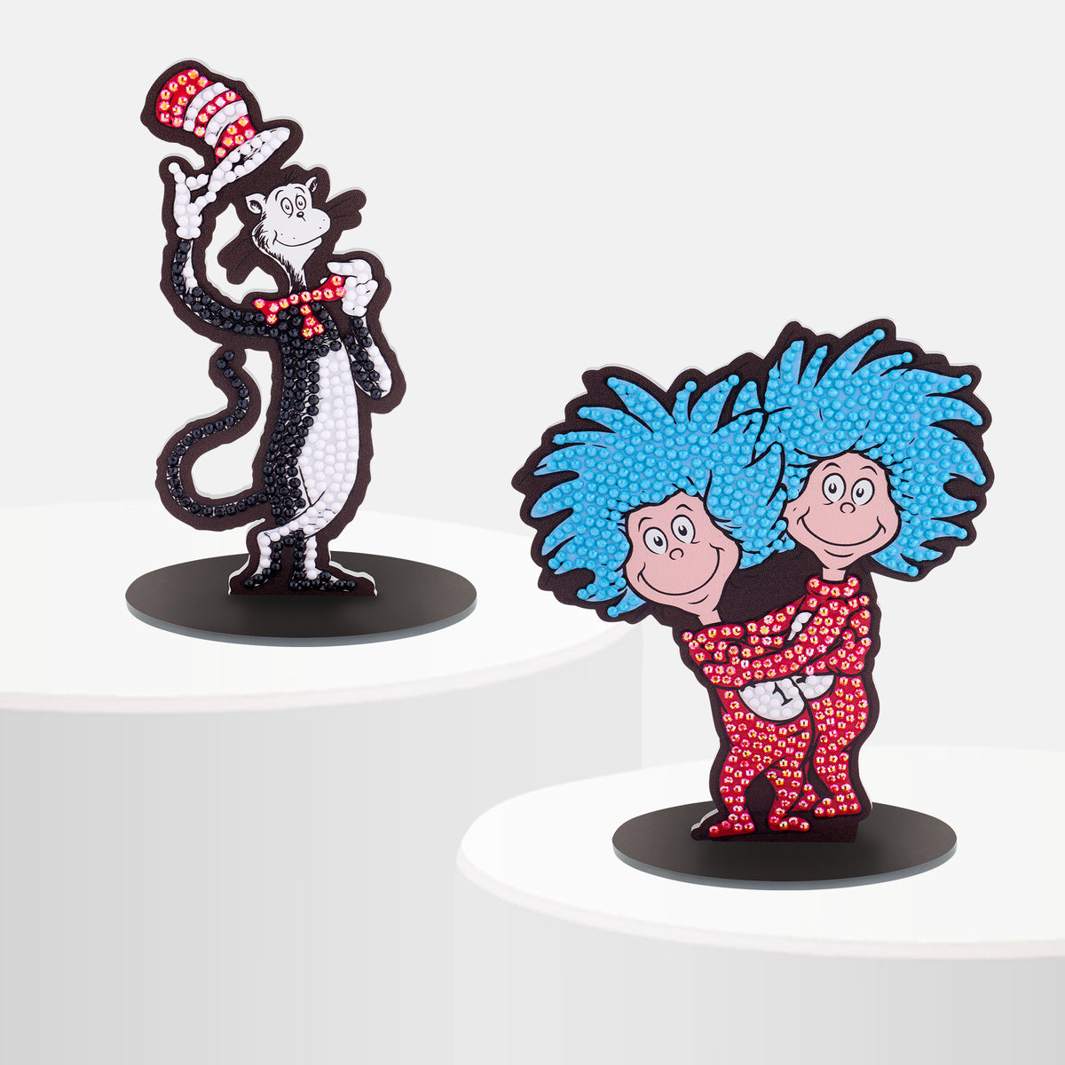 Diamond Painting Sparkle Pals™ - The Cat in the Hat™ Complete Set