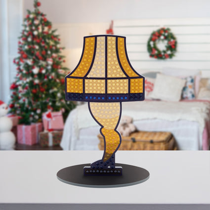 Diamond Painting Sparkle Pals™ - The Legendary Lamp 2.9" x 5.5" (7.6cm x 14.1cm) / Round with 8 Colors including 4 Fairy Dust Diamonds / 297