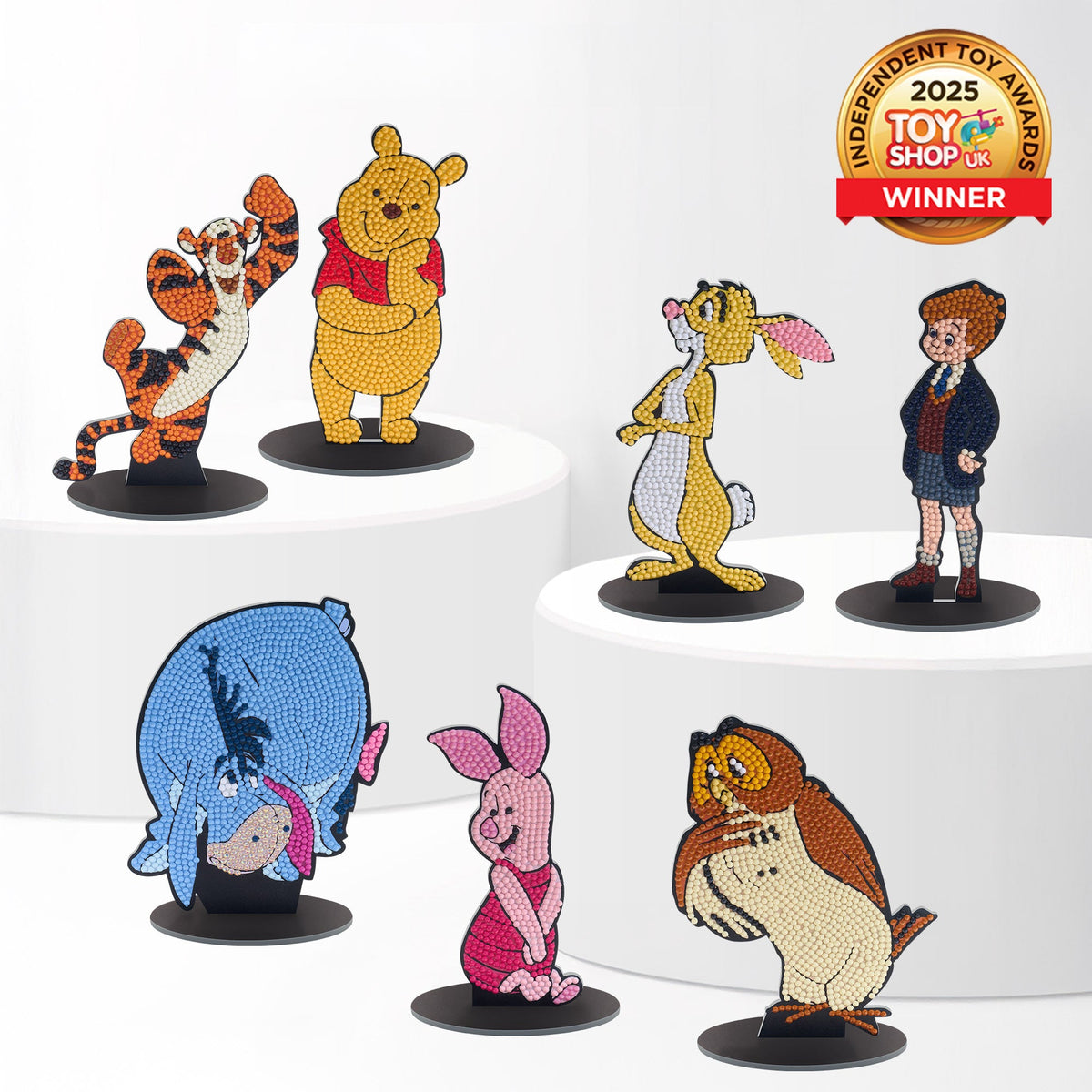 Diamond Painting Sparkle Pals™ - Winnie the Pooh™ Complete Set