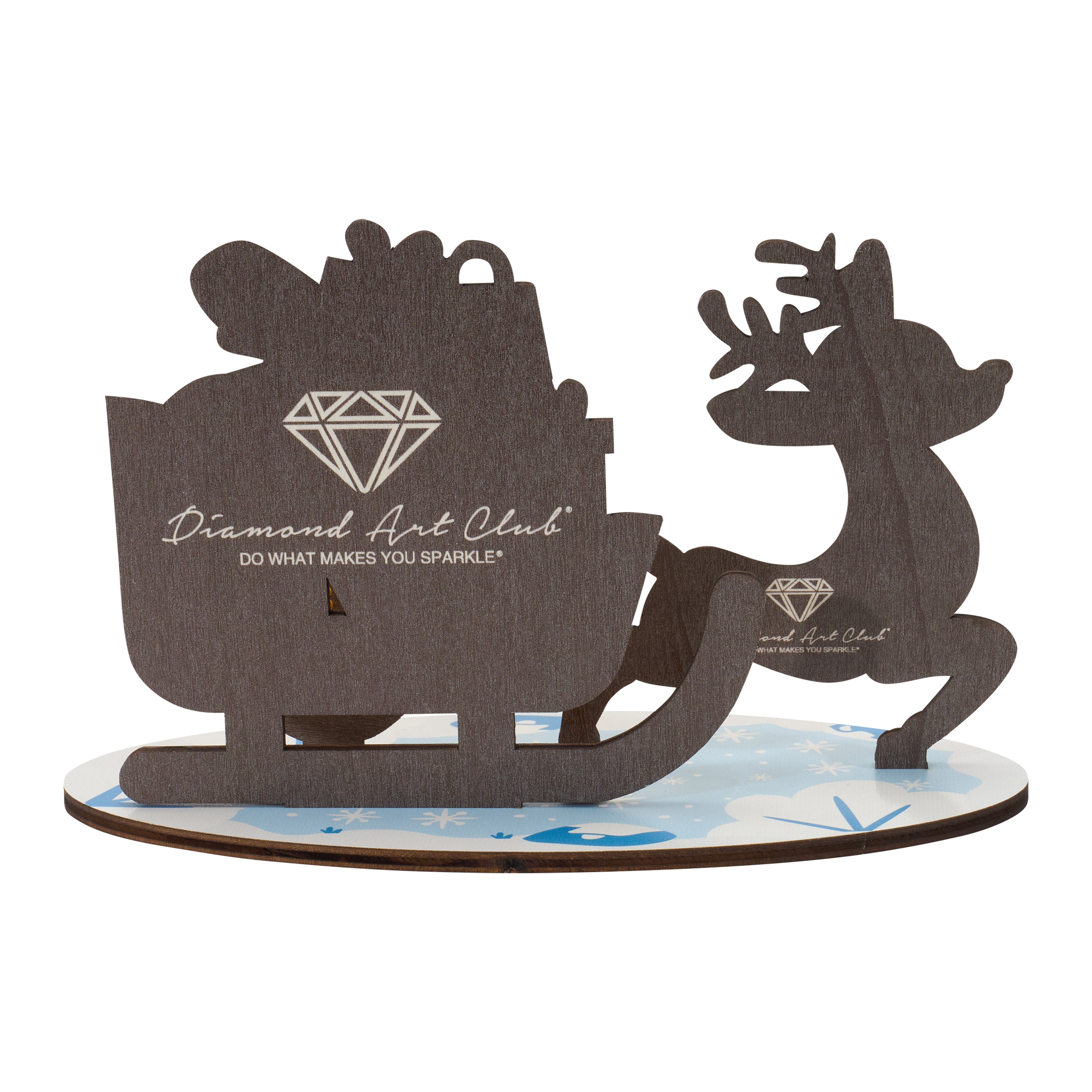 Sparkle Scenes - Loaded Sleigh – Diamond Art Club