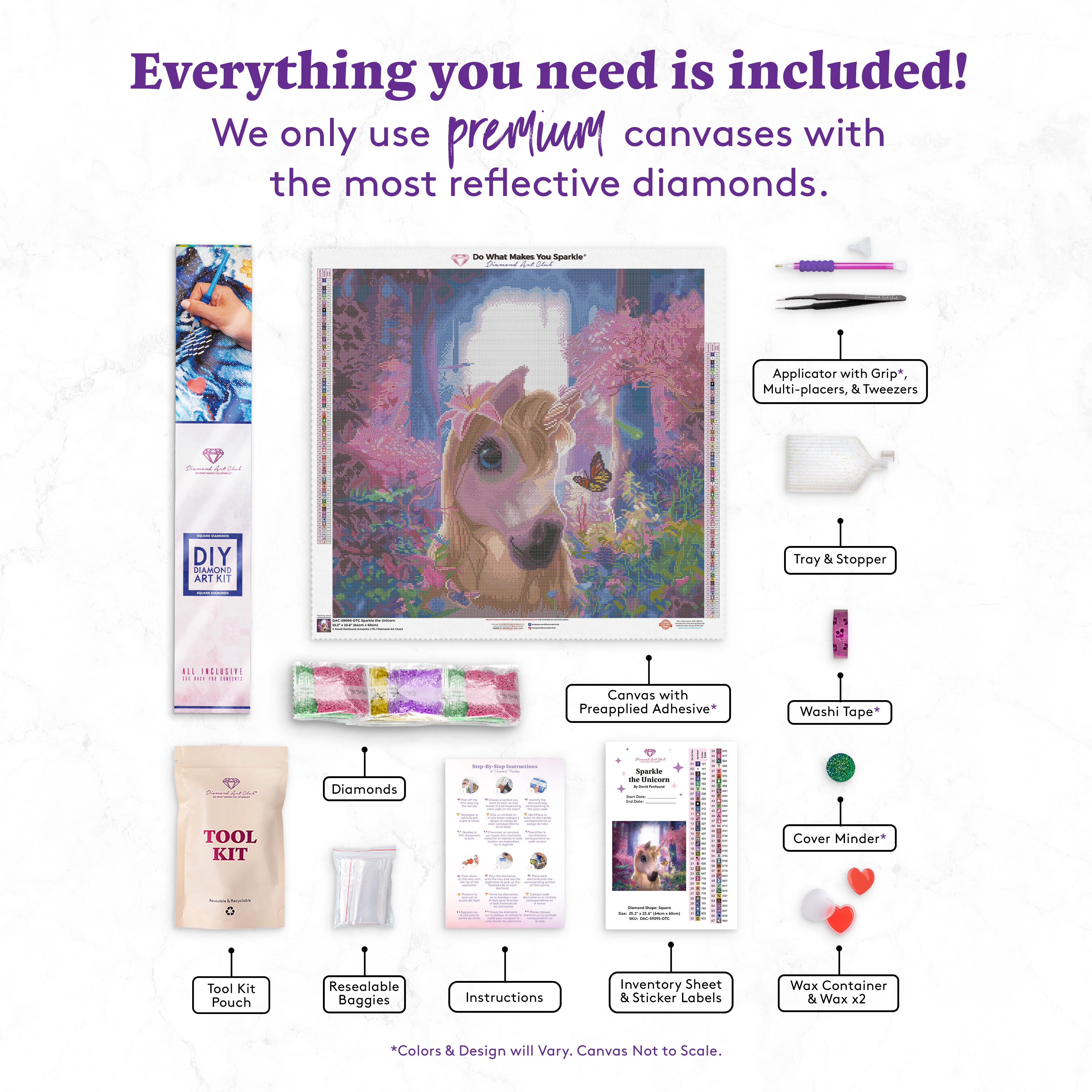 Soul of A Unicorn Diamond Painting Kits 20% Off Today – DIY