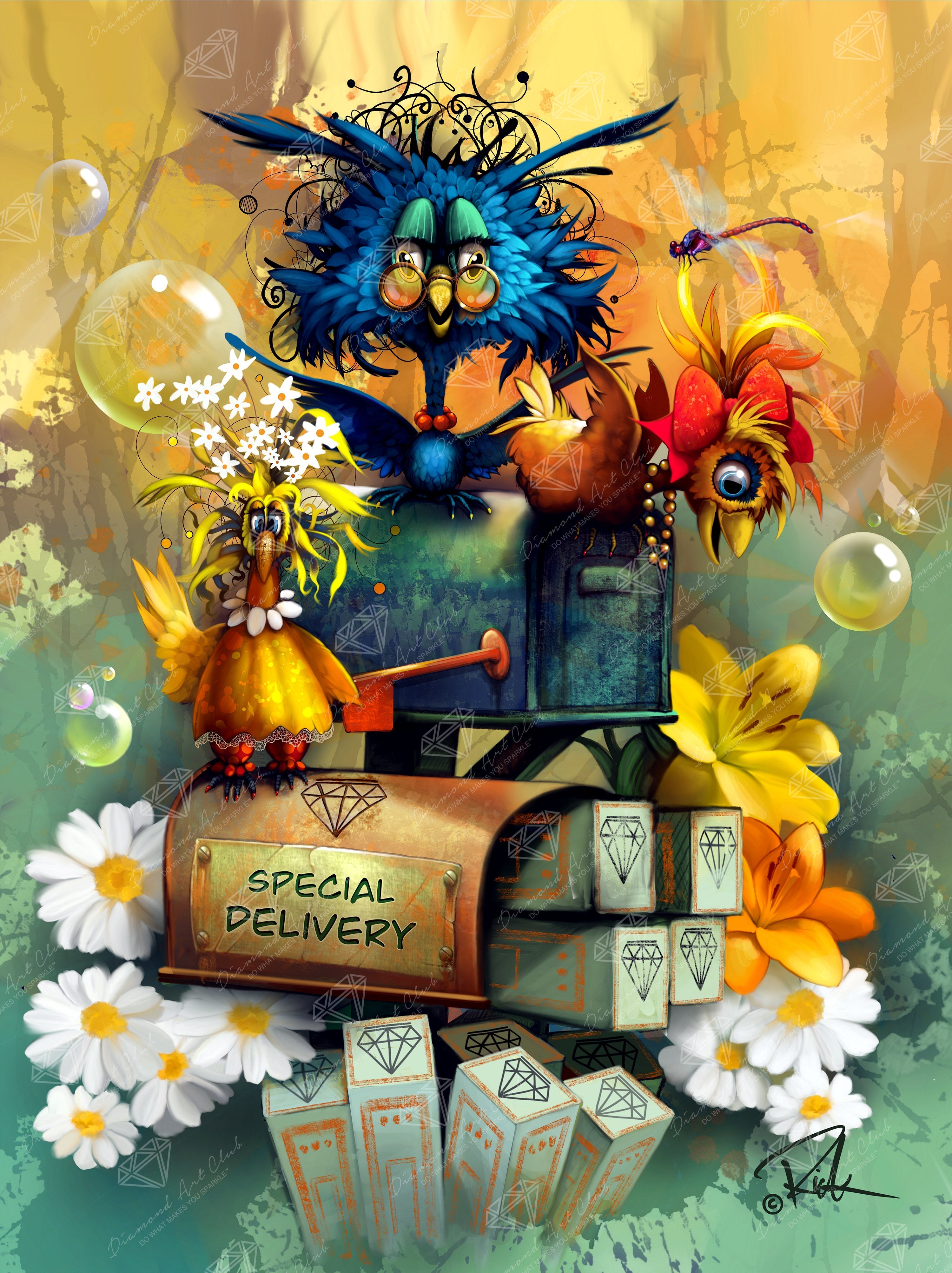 SPECIAL DELIVERY – Diamond Art Club
